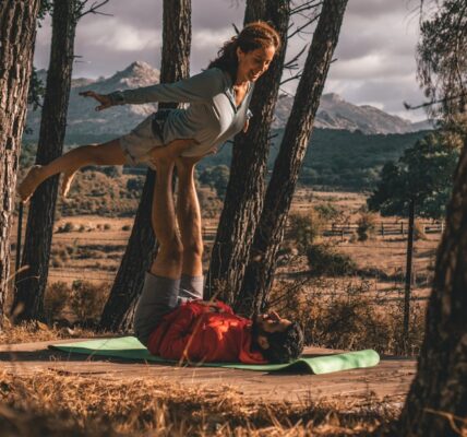 Photo Outdoor yoga